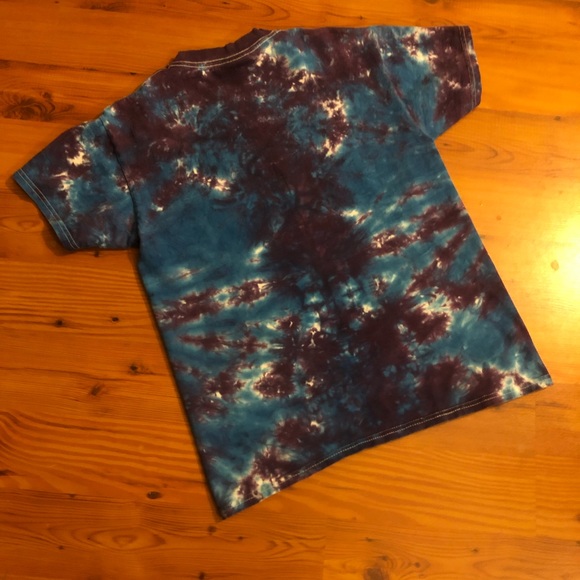 Vintage tye dye Peace sign tee shirt - Picture 3 of 8